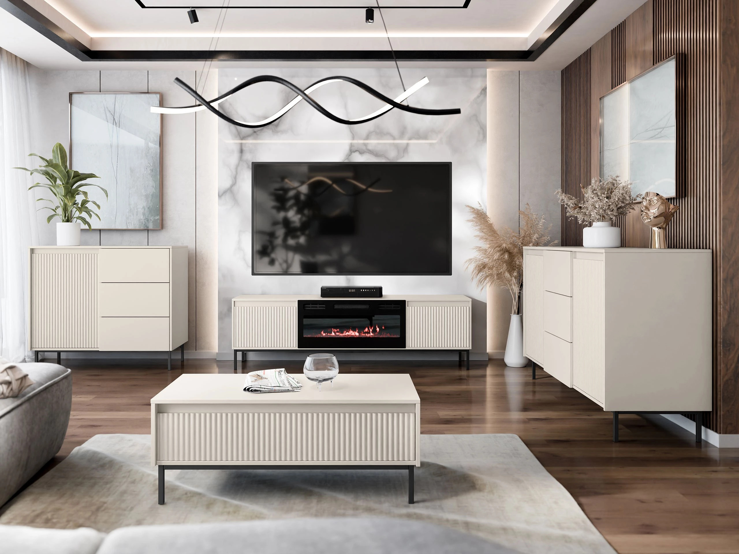 Collection de meubles Comfivo Delruva