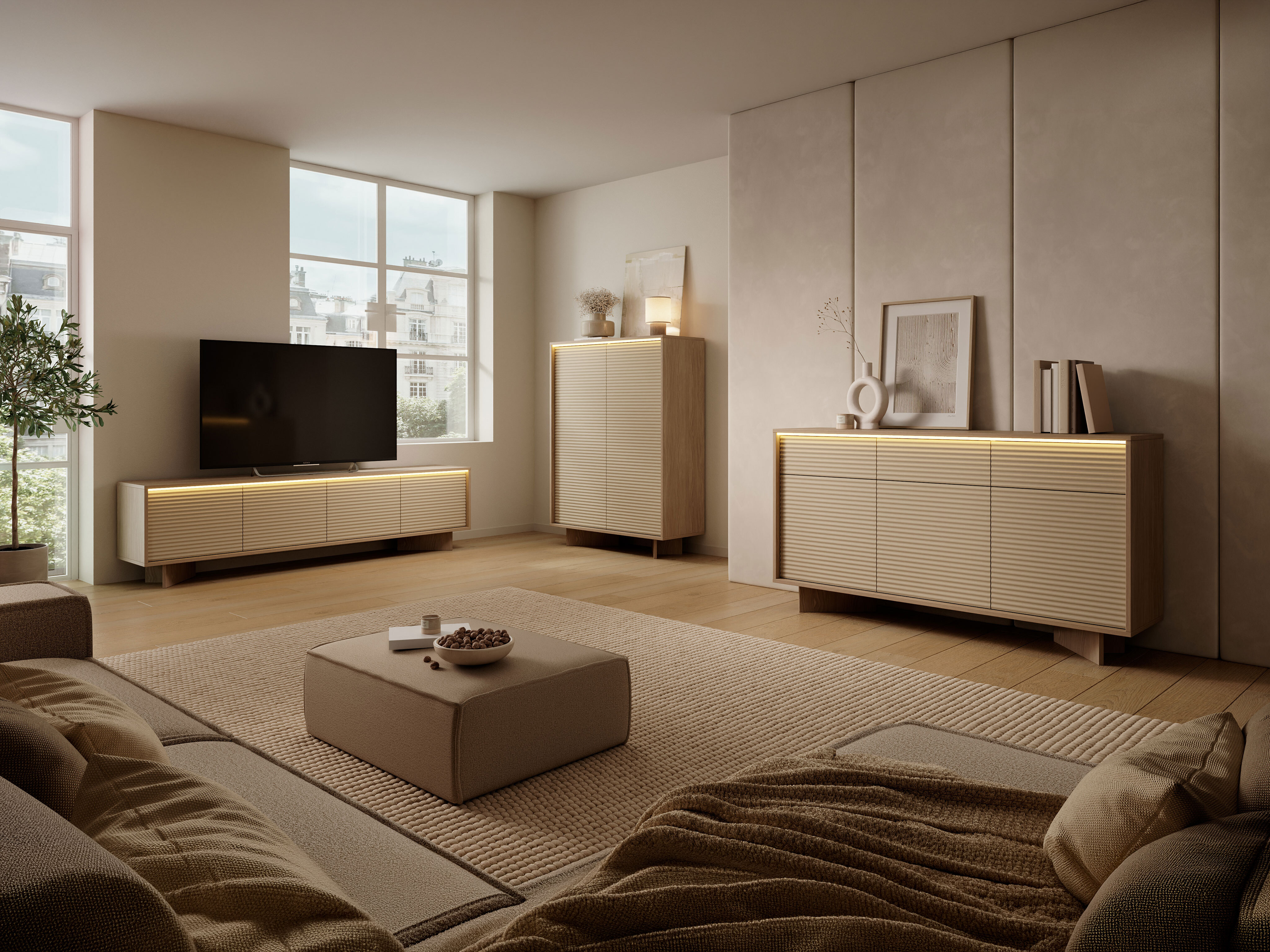 Collection de meubles Nufela