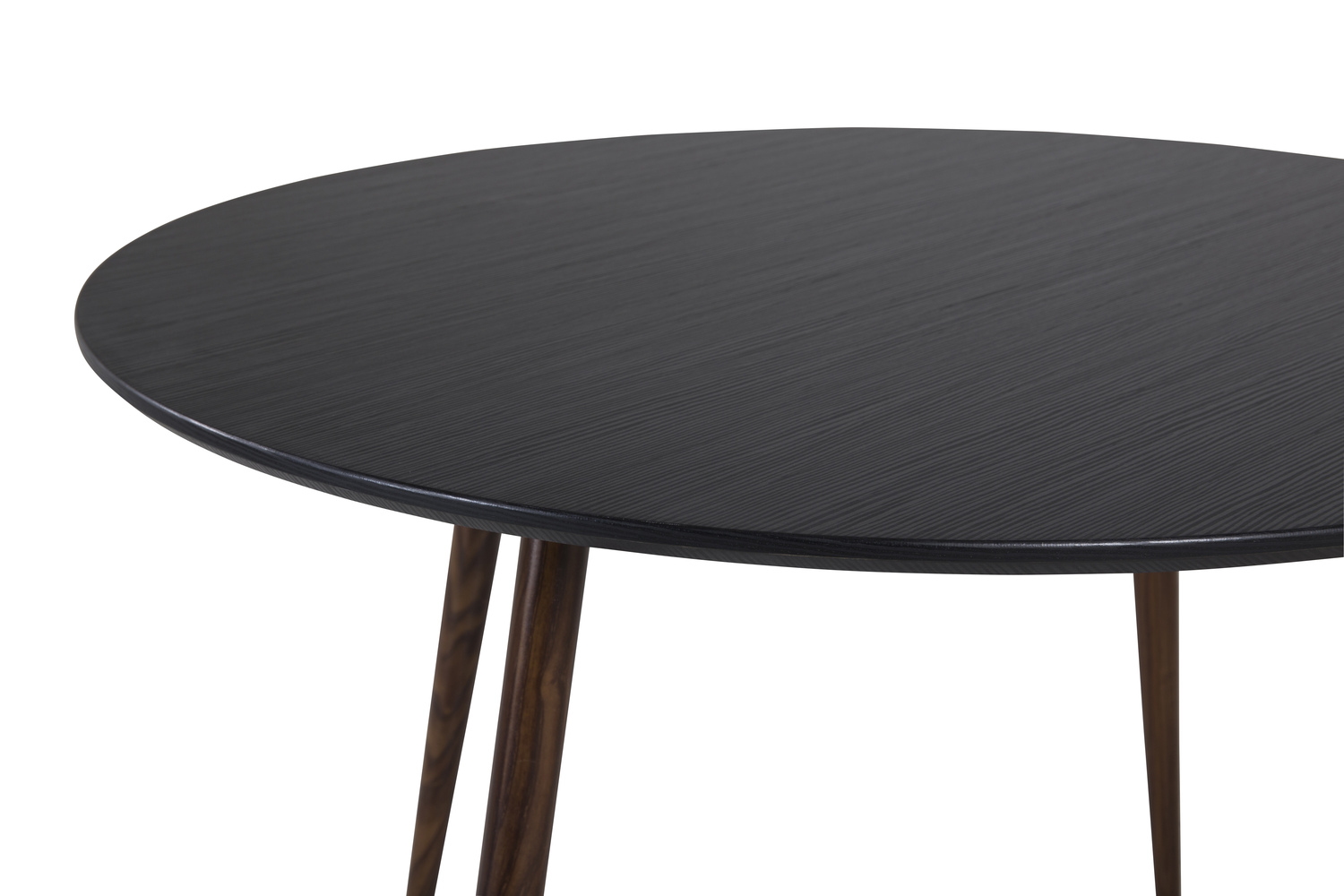 Table Dallas 125 (Noir + Noix)