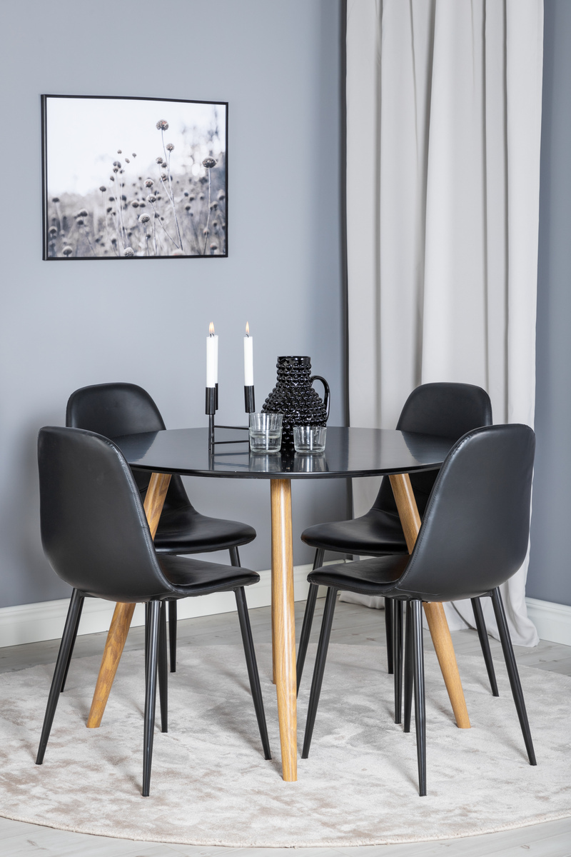 Chaise Dallas 202 (Noir)