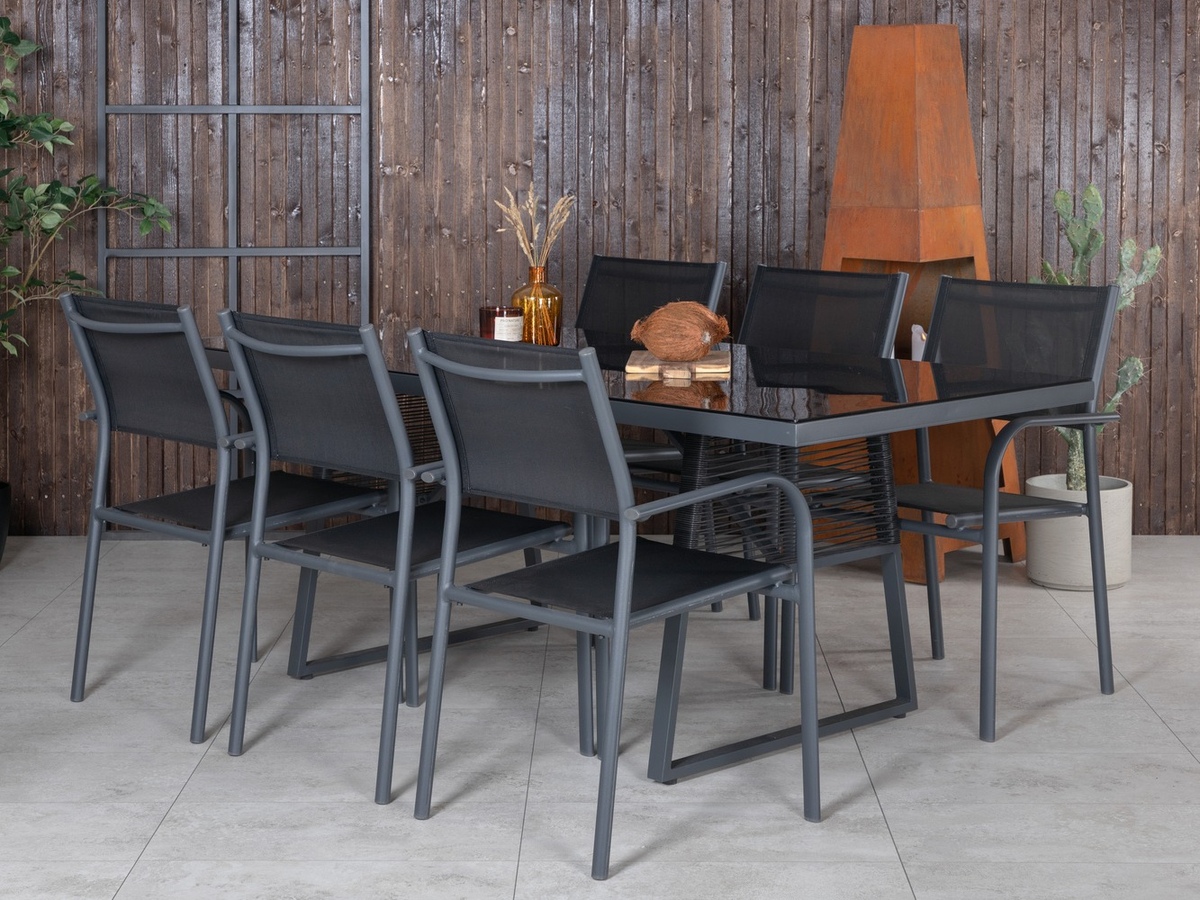 Ensemble table et chaises Dallas 1048