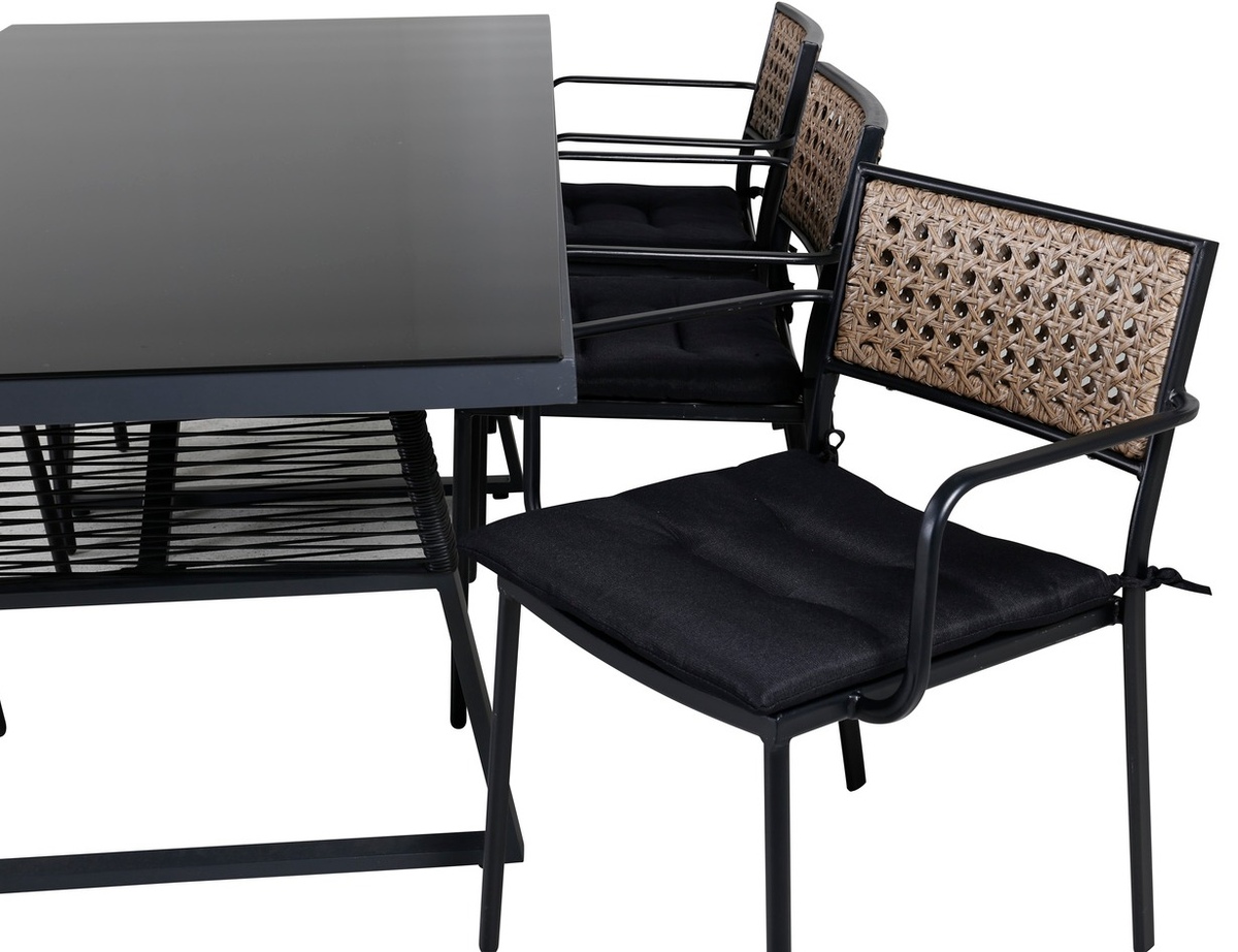 Ensemble table et chaises Dallas 1049