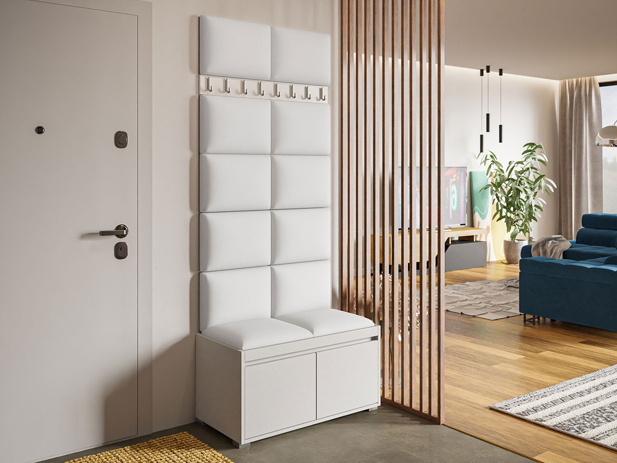 Meuble d'entrée Comfivo Pinus IV (Blanc + Soft 017)