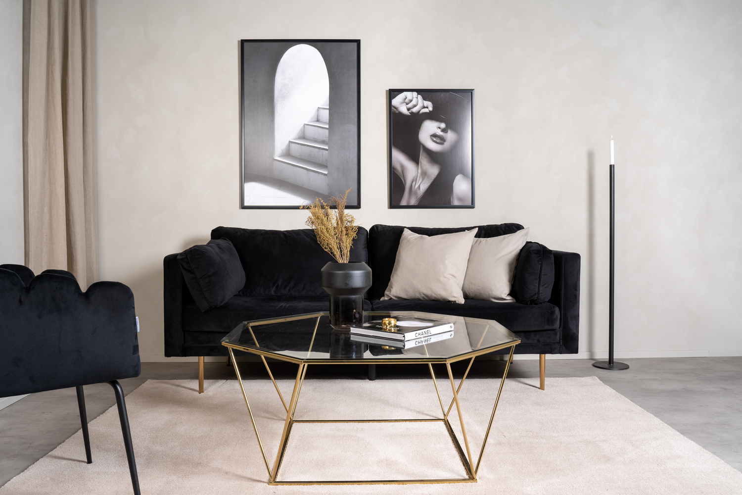 Table basse Dallas 4211 (Doré)