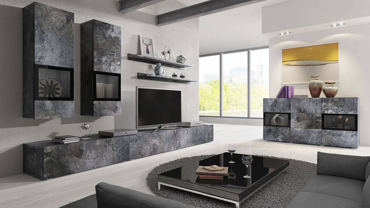Commode Serodeu 101 (Béton foncé)