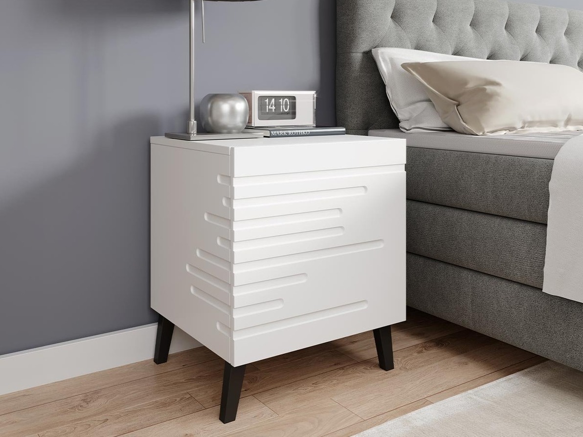 Ensemble de tables de chevet Charlotte 141 (Blanc)