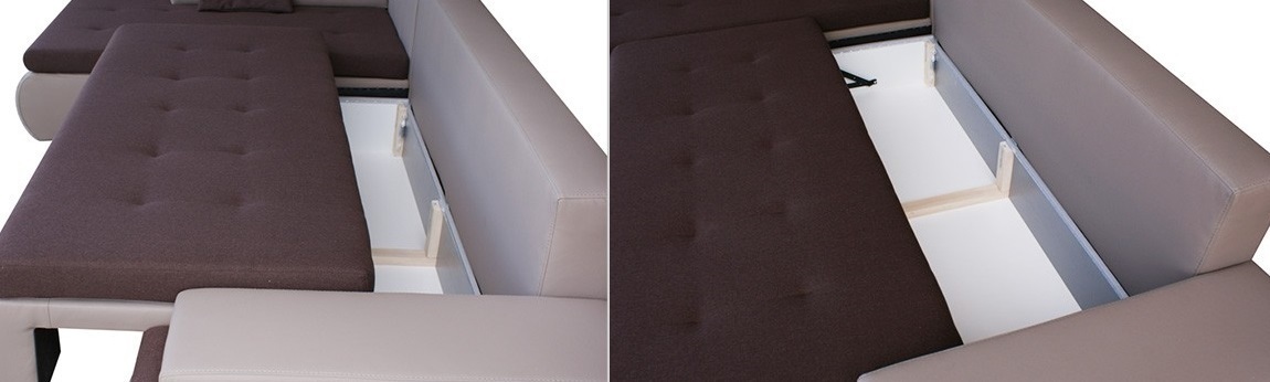 Canapé d'angle Temple 100 (Soft 066 + Lawa 02)