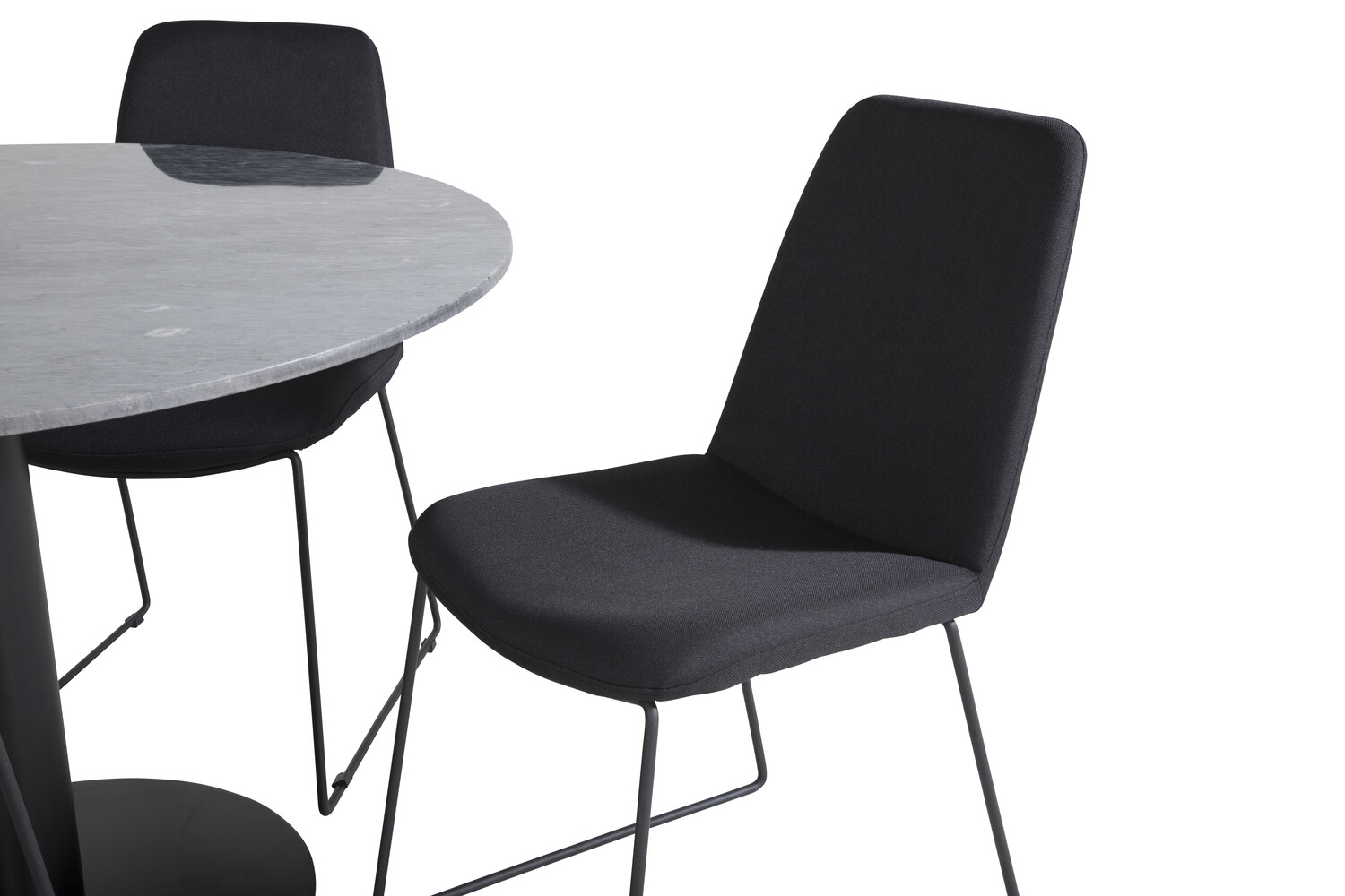 Salle à manger complète Dallas 2631 (Noir)