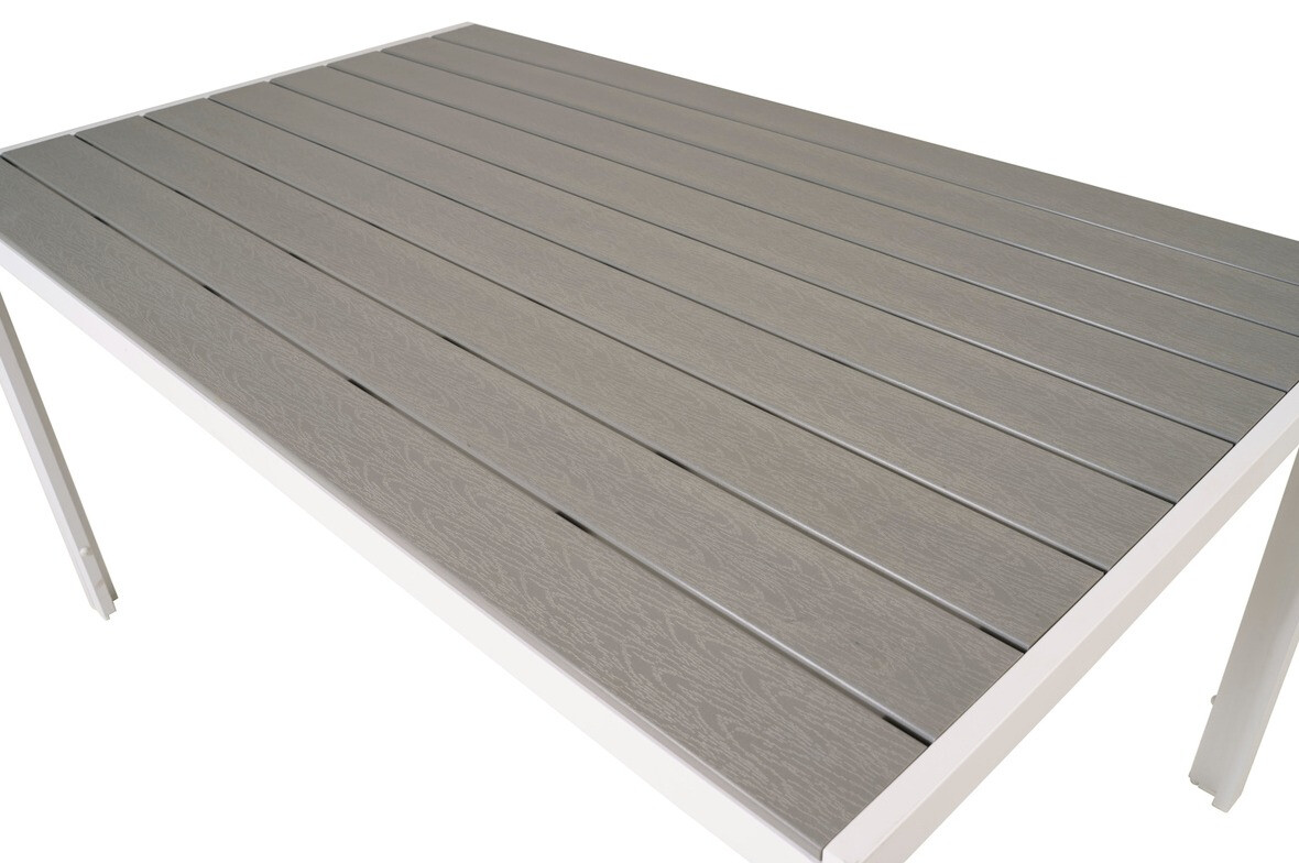 Table de jardin Dallas 2712 (Gris + Blanc)