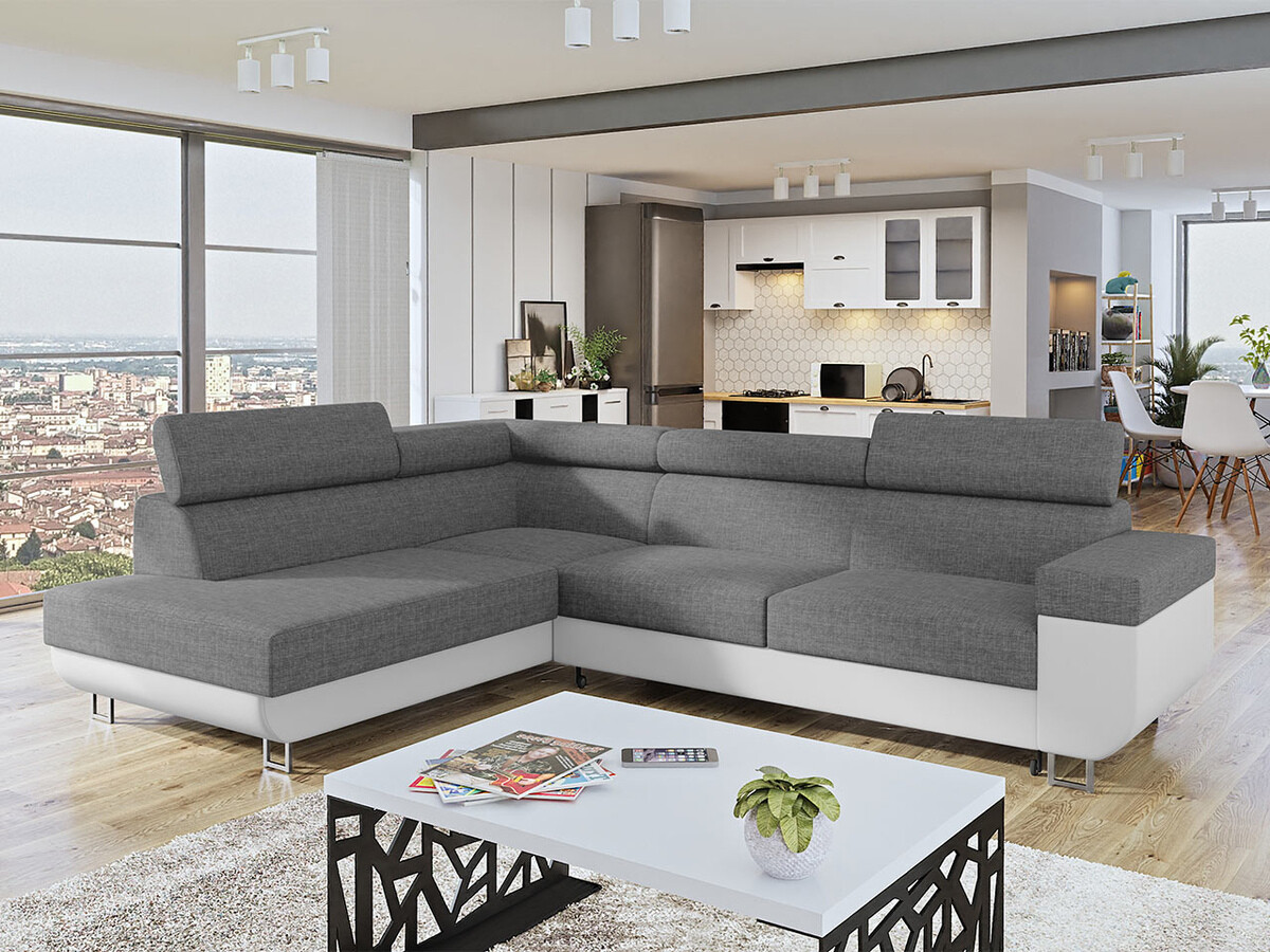Canapé d'angle Comfivo Liberta (Soft 017 + Lux 05)