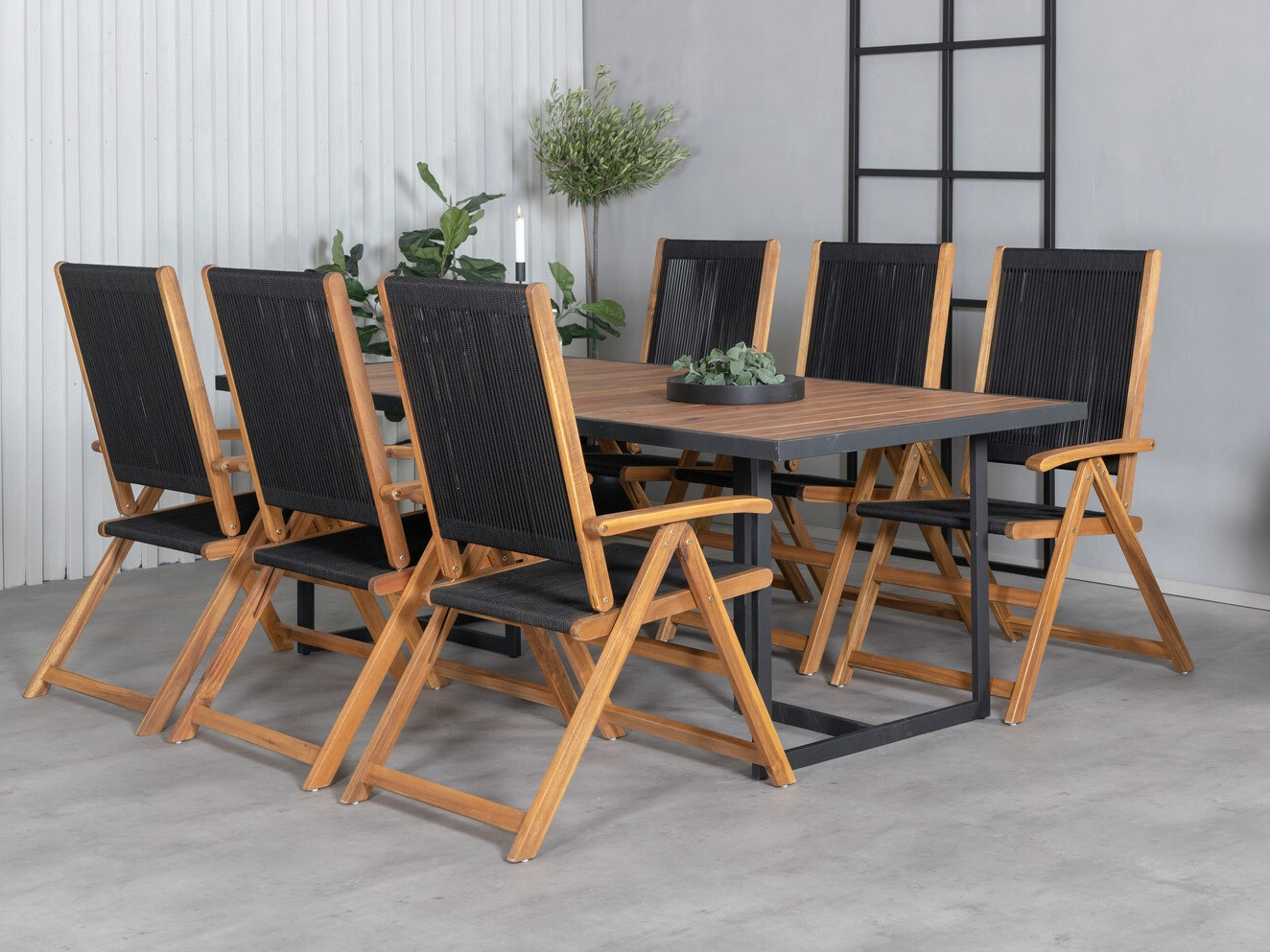 Ensemble table et chaises Dallas 2905