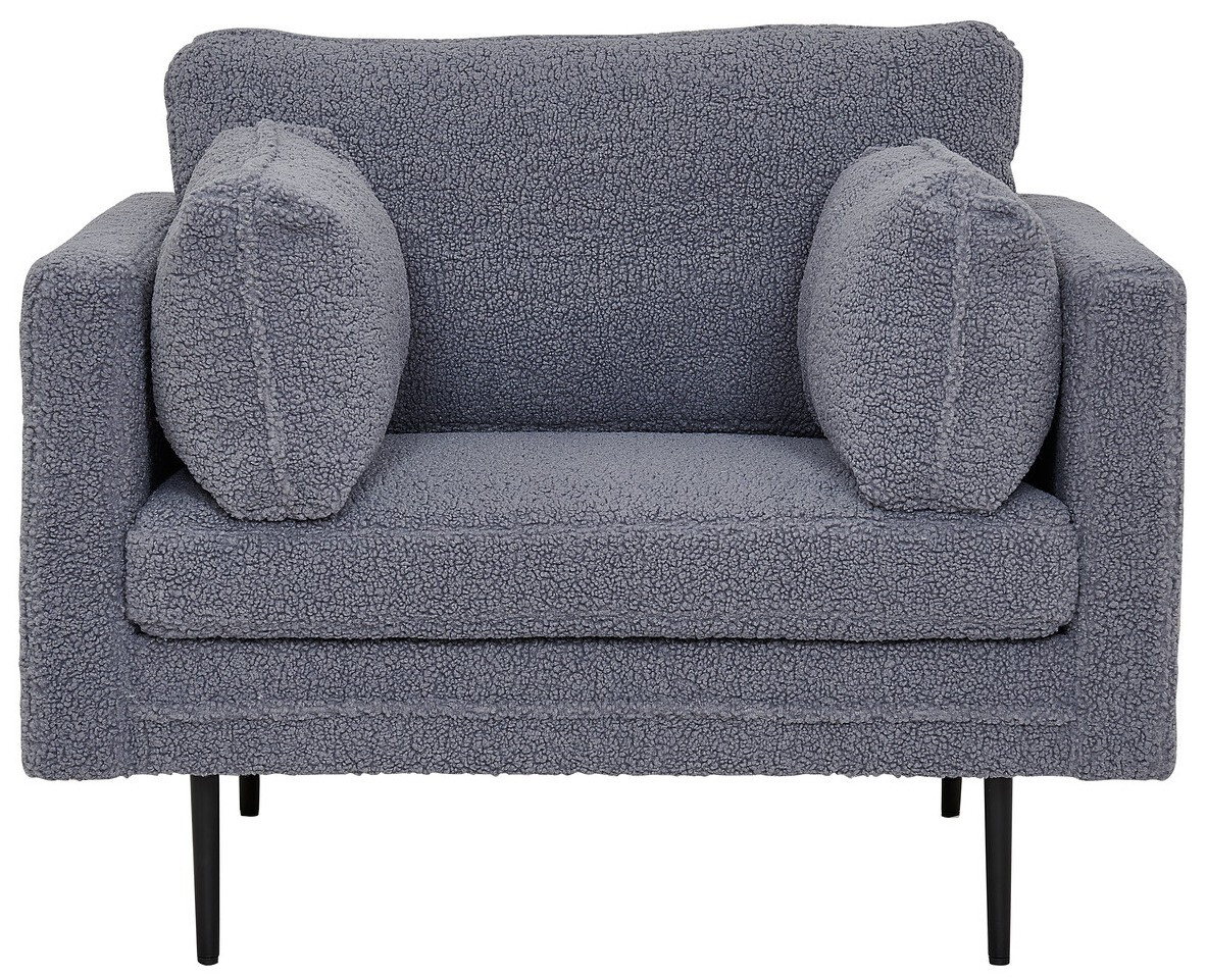 Fauteuil Dallas 100 (Gris + Noir)