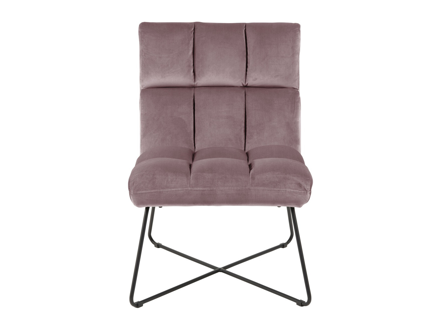 Fauteuil Norsica 370 (Rose Dusty + Noir)