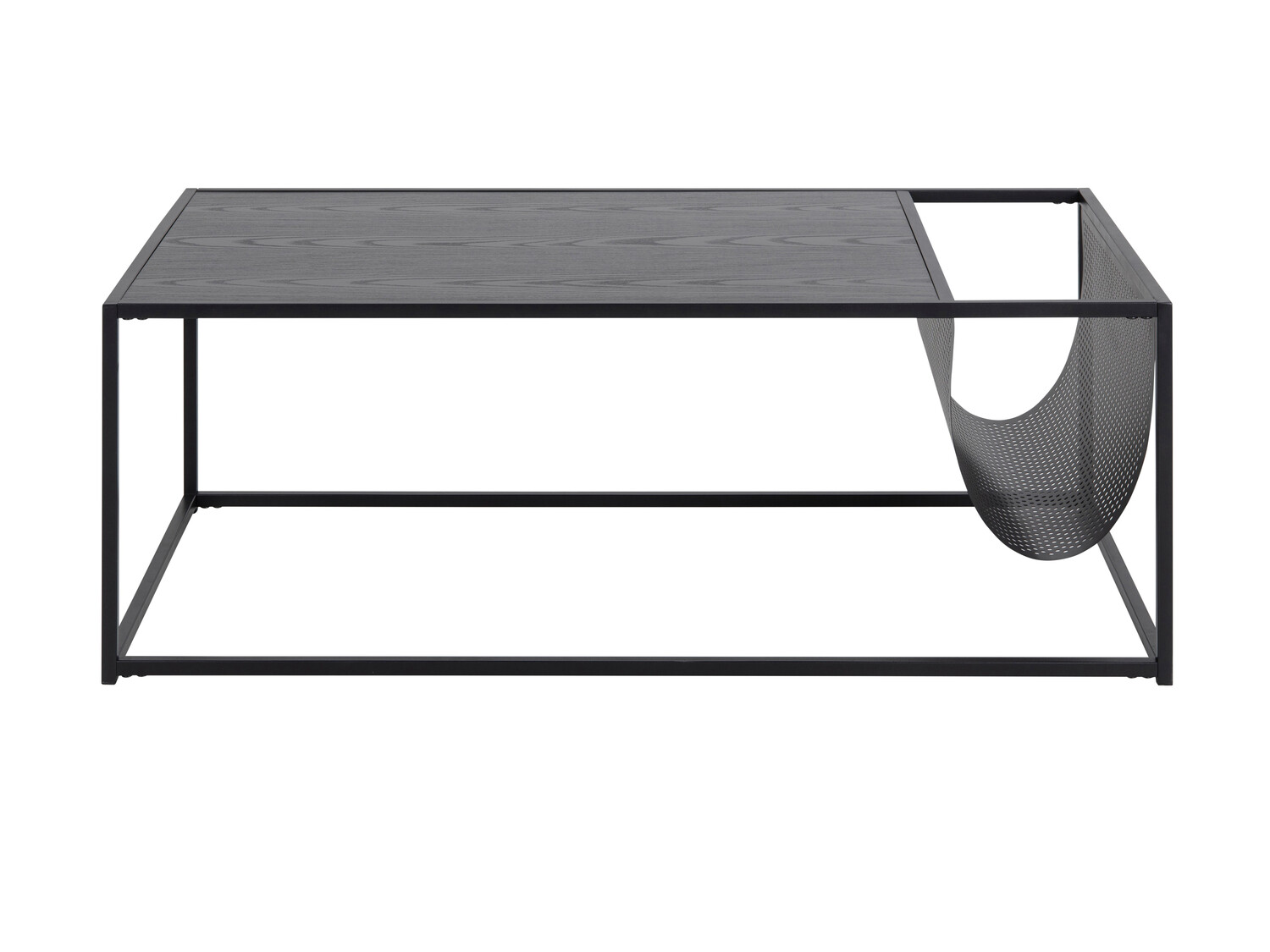 Table basse Norsica Sevferi 130 (Cendre noire + Noir)