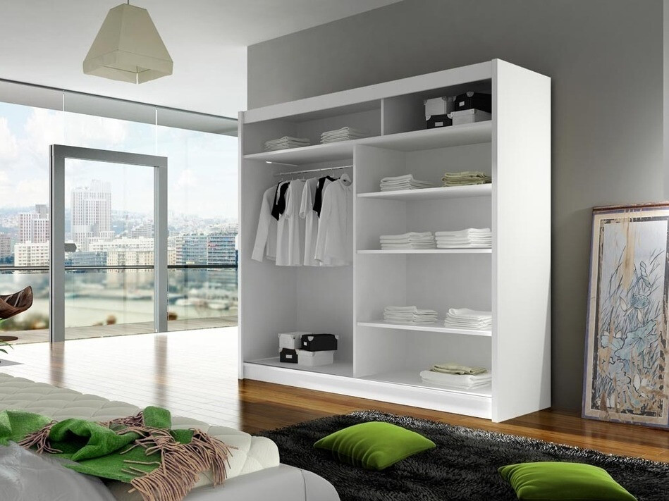 Armoire Closico 100 (Chêne foncé)