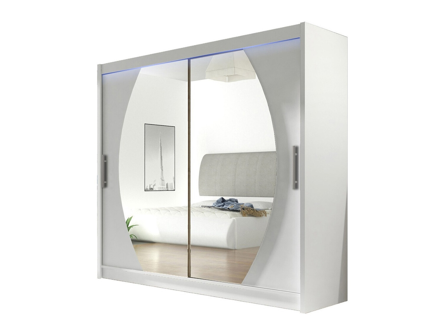 Armoire Closico Pallor IV (Blanc)