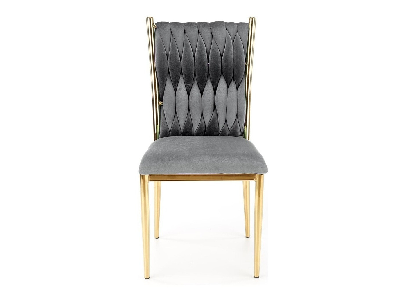 Chaise Houston 1139 (Gris + Doré)