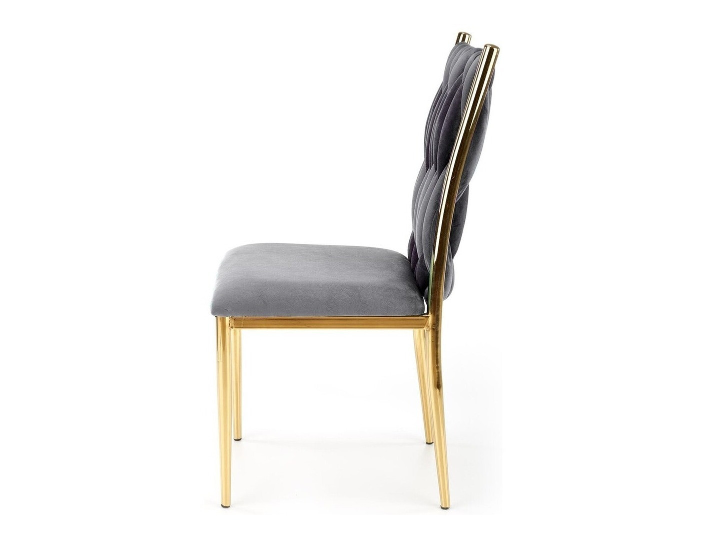 Chaise Houston 1139 (Gris + Doré)