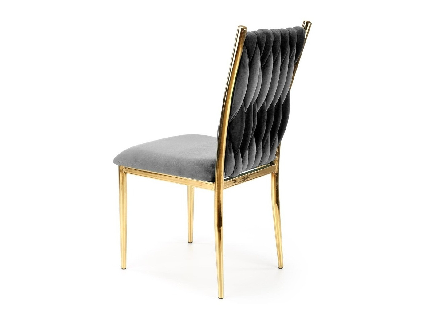 Chaise Houston 1139 (Gris + Doré)
