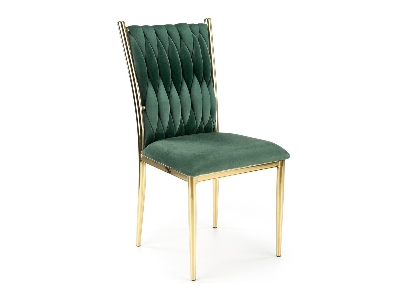 Chaise Houston 1139 (Vert + Doré)