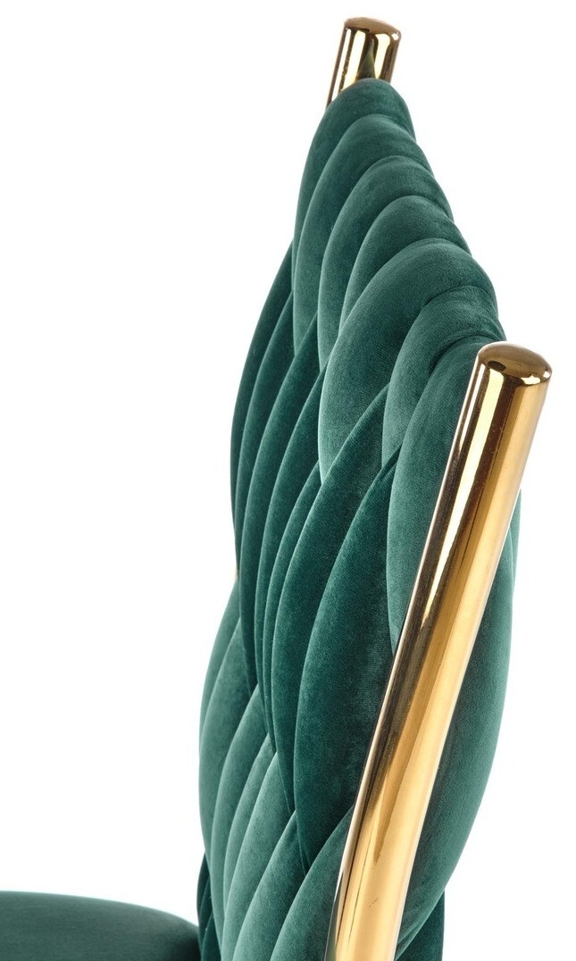 Chaise Houston 1139 (Vert + Doré)