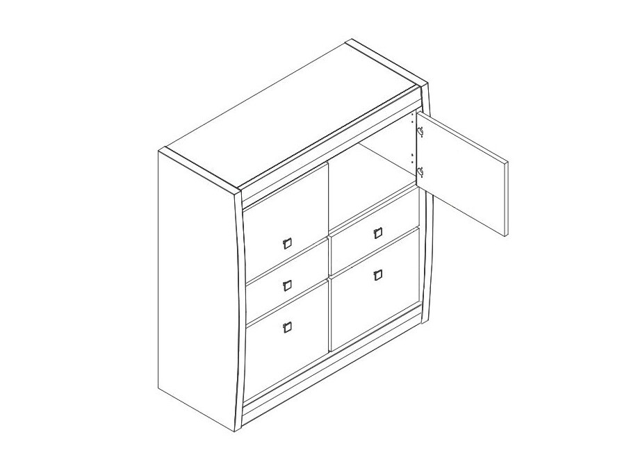 Commode Loretri 105