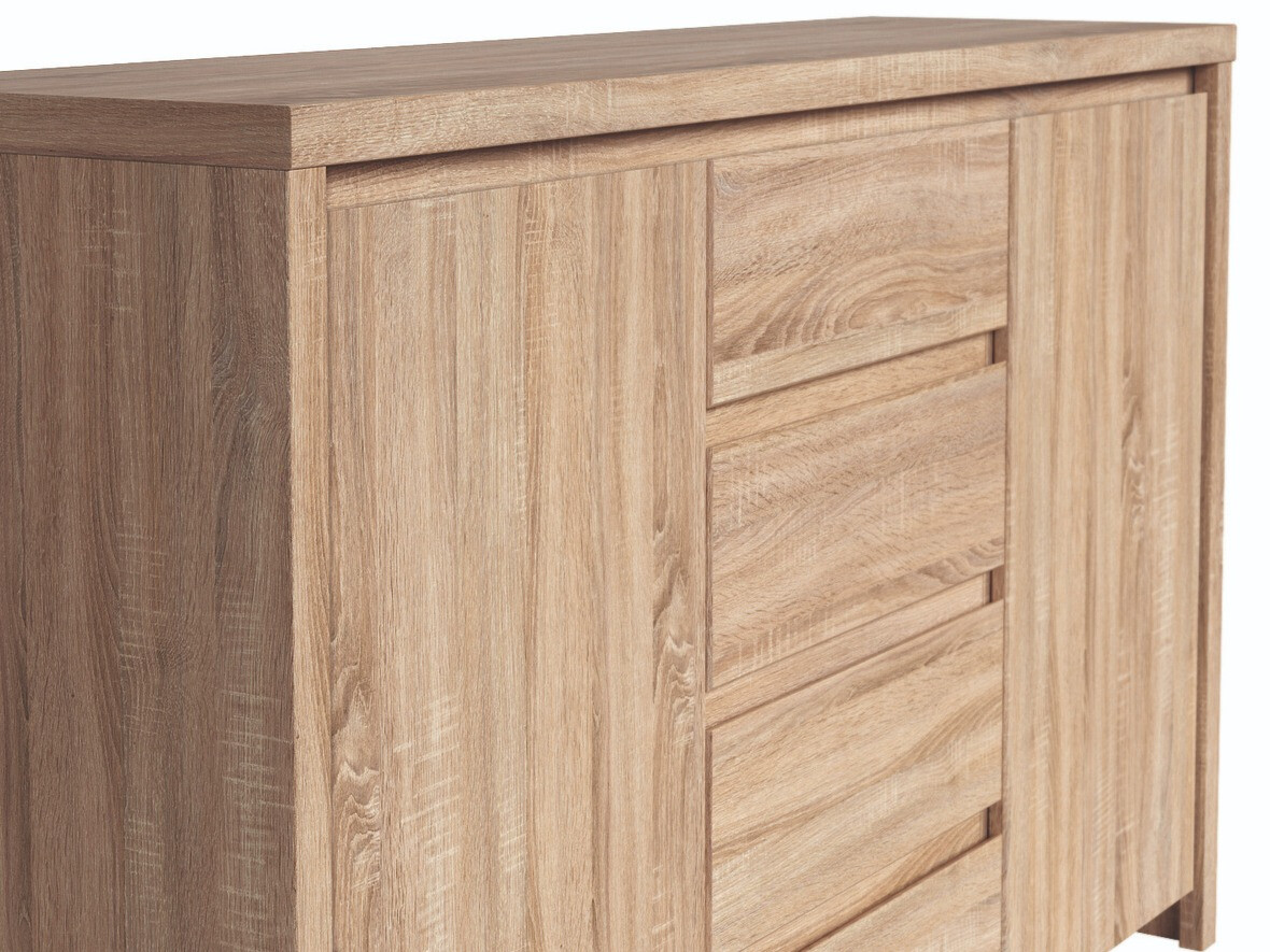 Commode Nolroma 103 (Sonoma chêne)