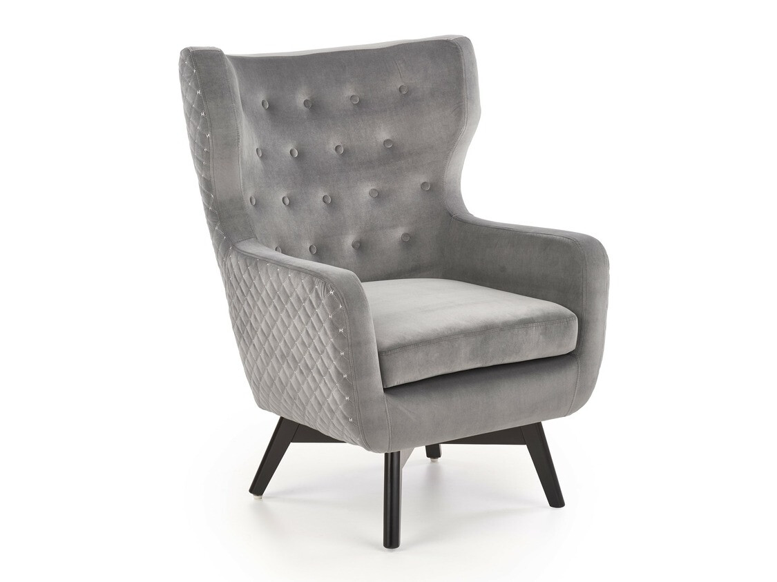 Fauteuil Houston 836 (Gris + Noir)