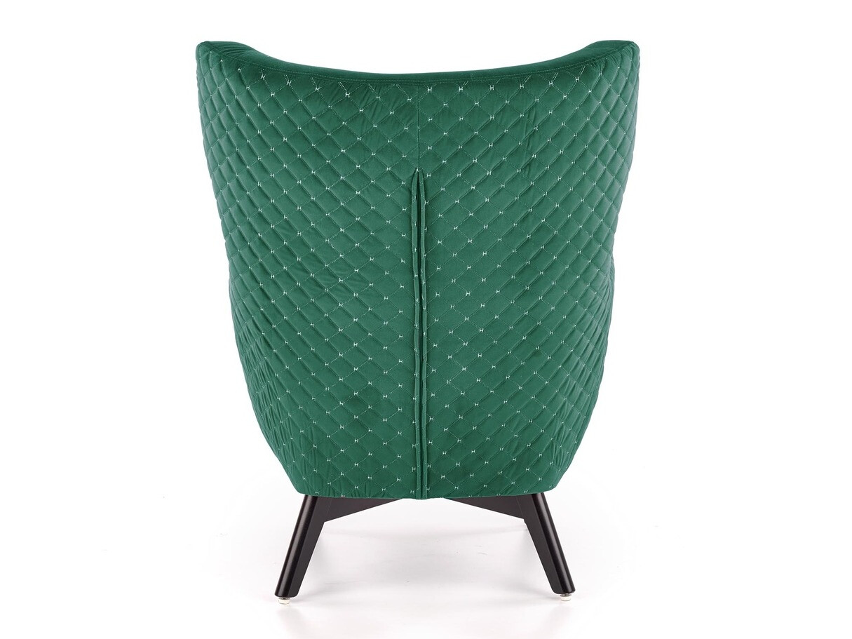 Fauteuil Houston 836 (Vert foncé + Noir)
