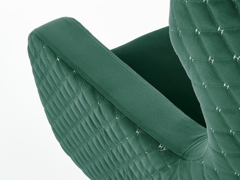Fauteuil Houston 836 (Vert foncé + Noir)