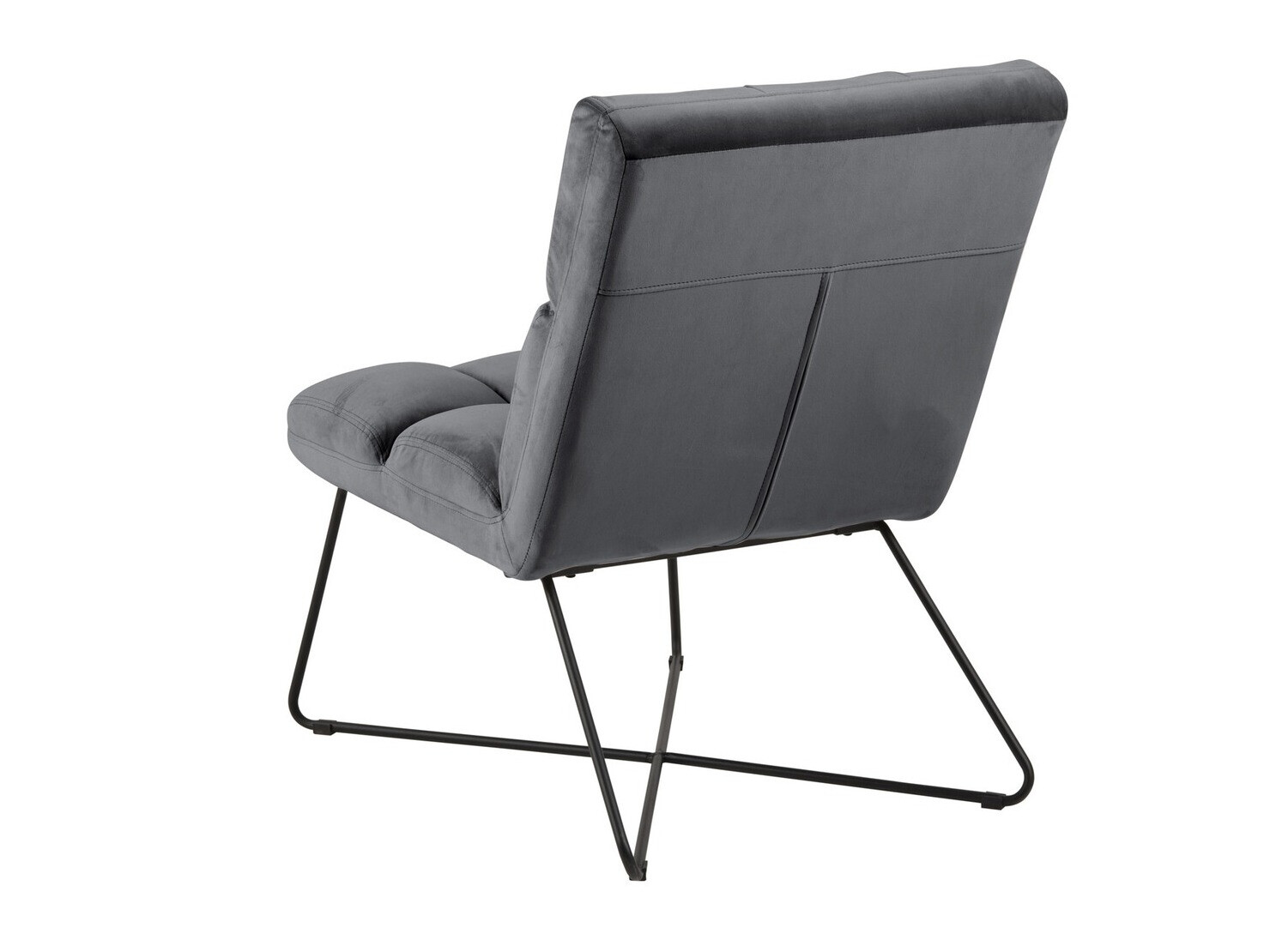 Fauteuil Norsica 370 (Gris foncé + Noir)