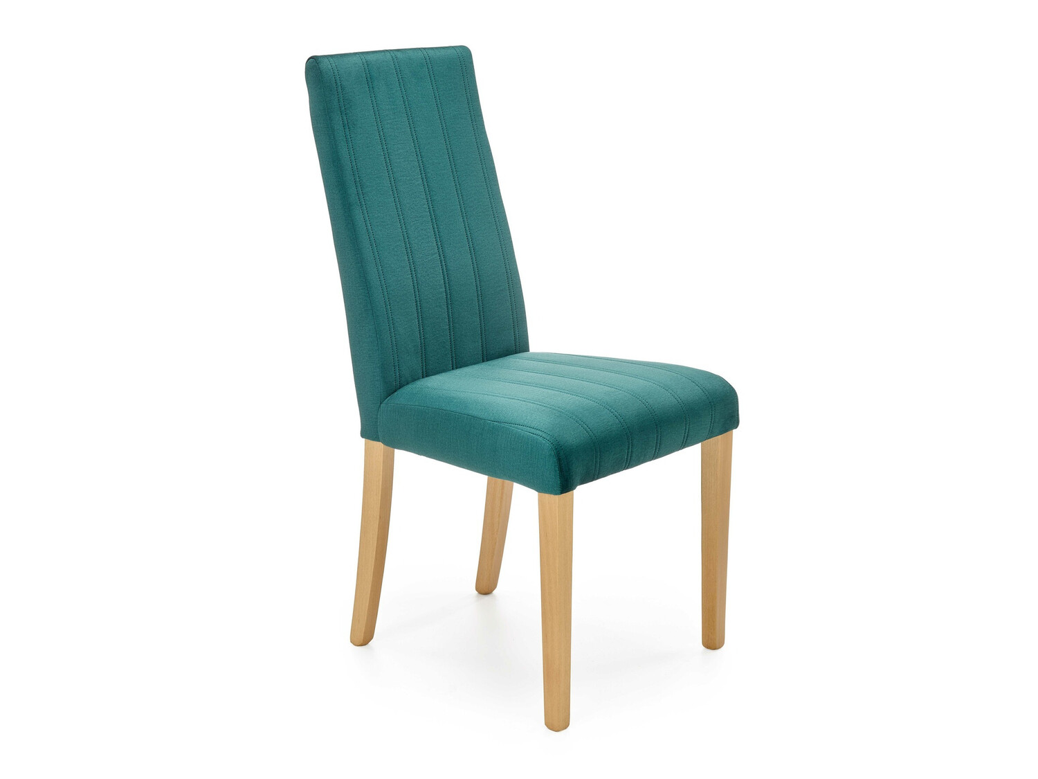 Chaise Houston 1216 (Vert foncé + Clair bois)