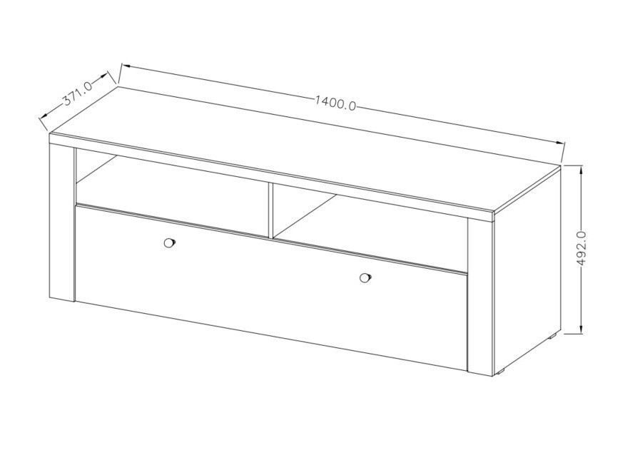 Meuble TV Salelbo 115