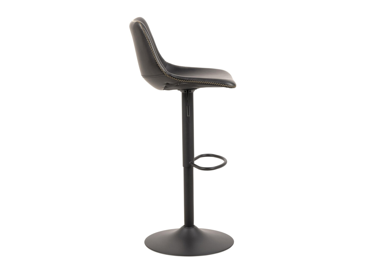 Chaise de bar mi-hauteur Norsica 500 (Noir)
