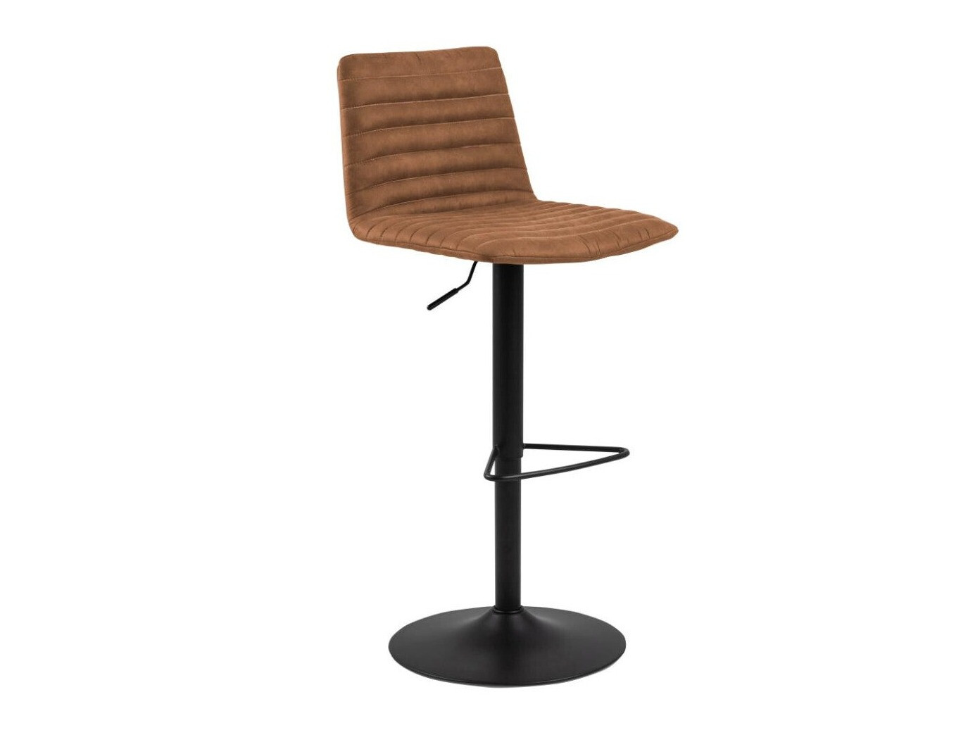 Chaise de bar mi-hauteur Norsica 501 (Marron + Noir)