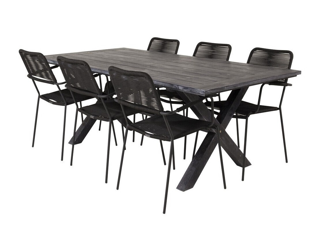 Ensemble table et chaises Dallas 2872