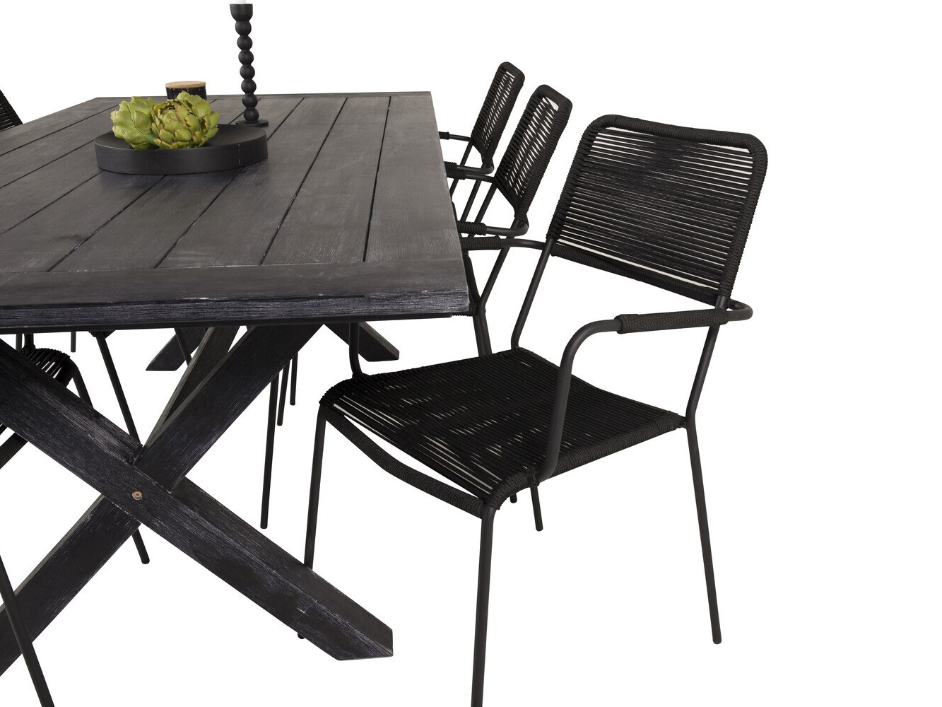 Ensemble table et chaises Dallas 2872