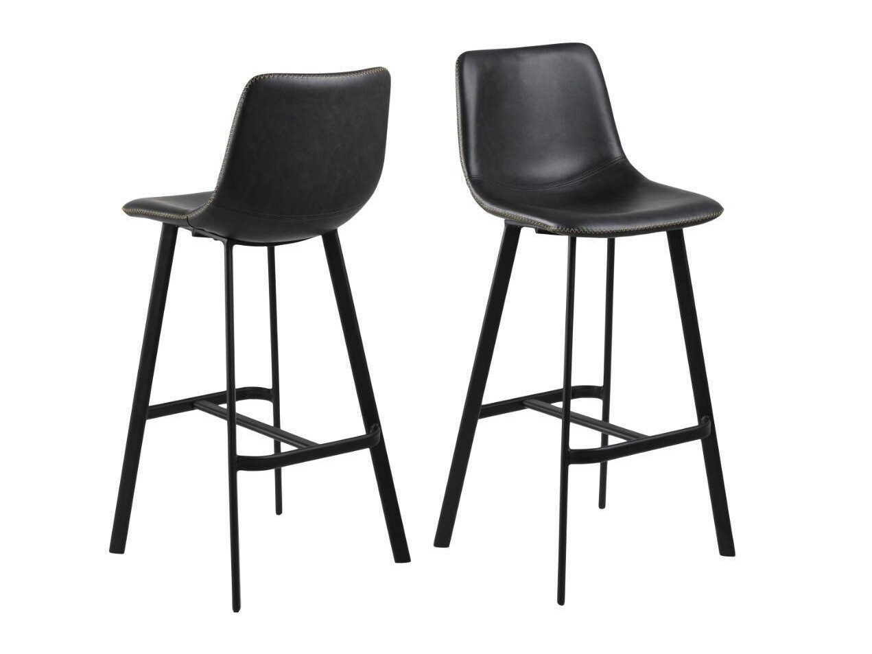 Chaise de bar Norsica 444 (Noir)