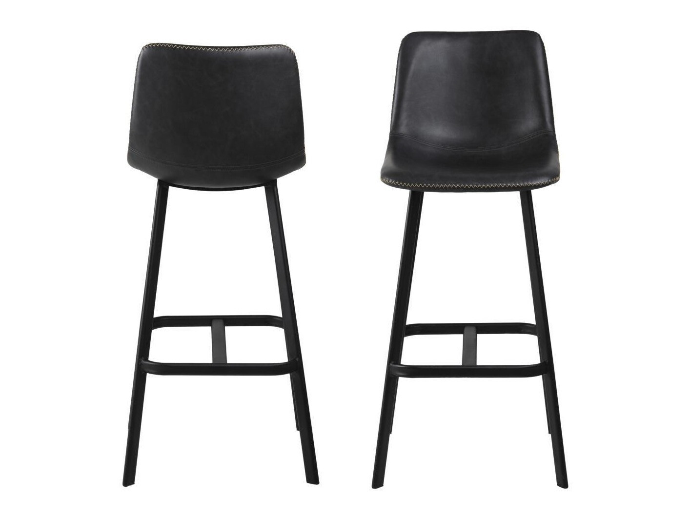 Chaise de bar Norsica 444 (Noir)