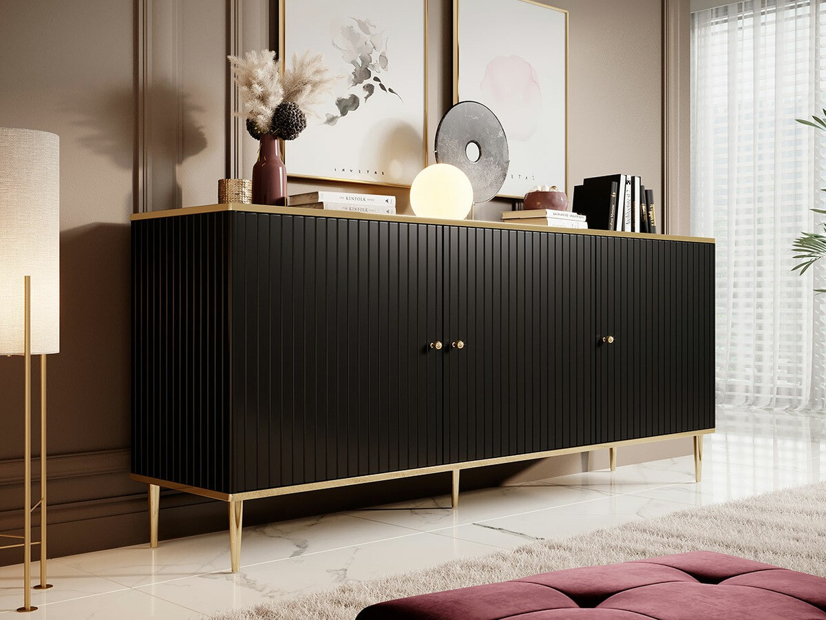 Buffet Arces (Noir + Doré)