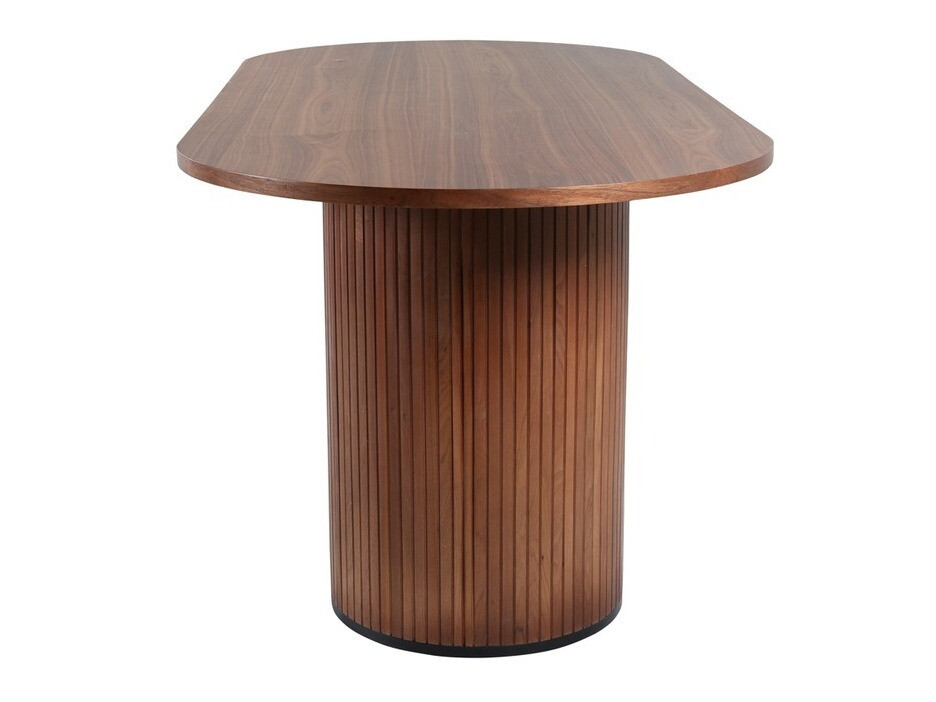 Table Dallas 1712 (Noix + Noir)