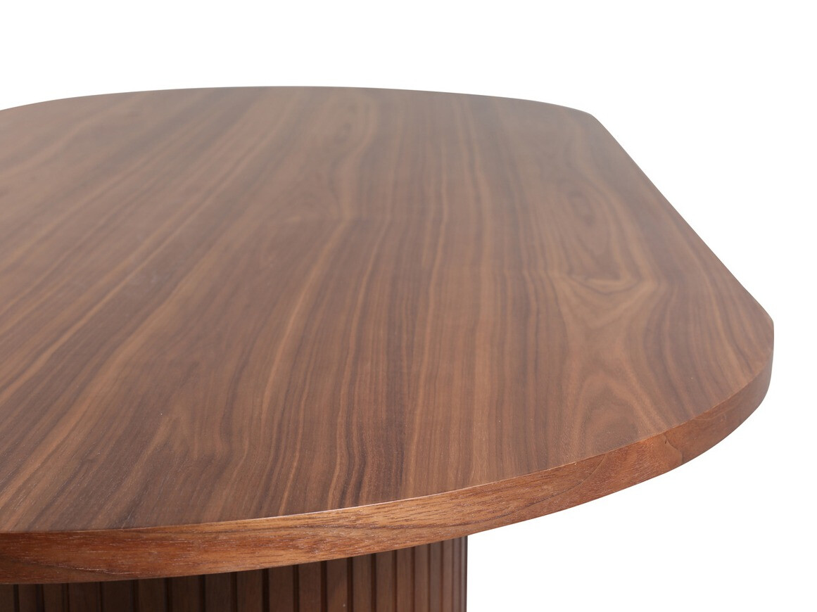 Table Dallas 1712 (Noix + Noir)