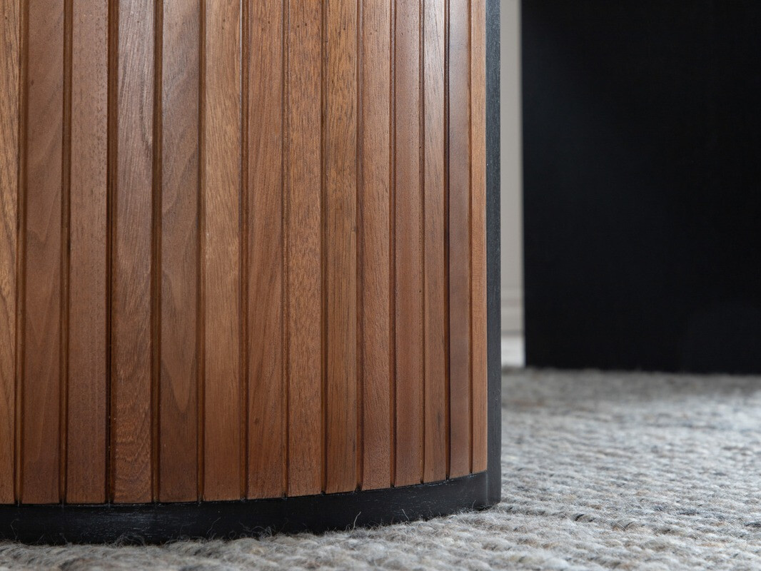 Table Dallas 1712 (Noix + Noir)