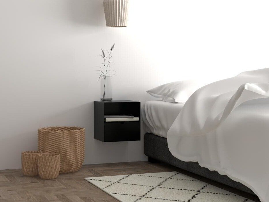 Table de chevet Norsica 375 (Noir)