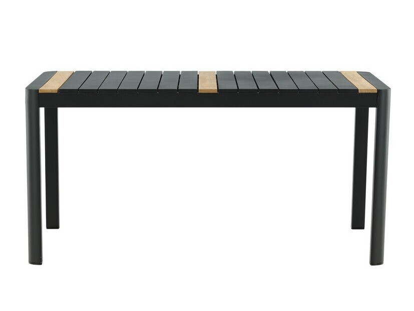 Table de jardin Dallas 2828 (Noir + Marron)