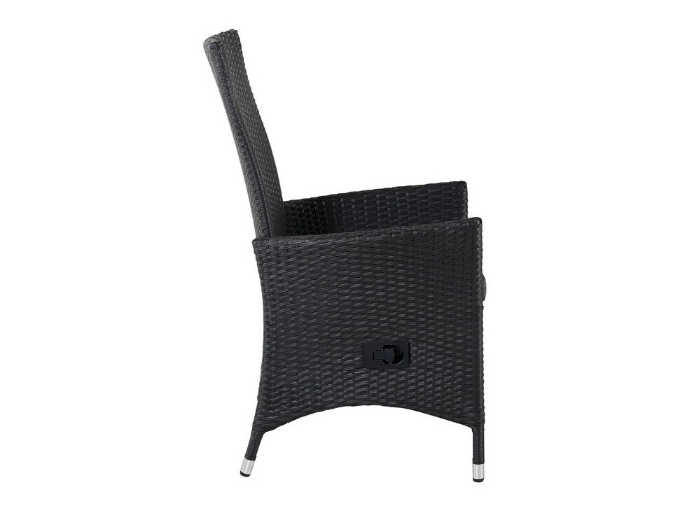 Fauteuil de jardin Dallas 735 (Noir + Gris)