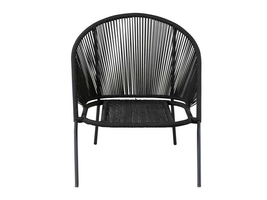 Fauteuil de jardin Dallas 1079 (Noir + Gris)