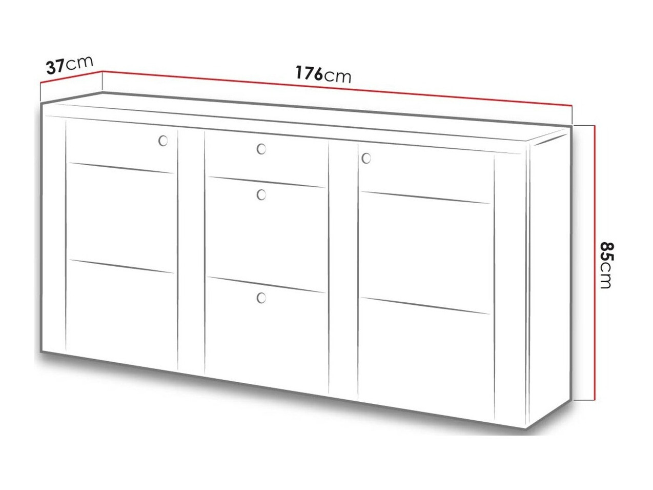 Commode Salelbo 107 (Mélèze de Sibu + Truffe chêne)