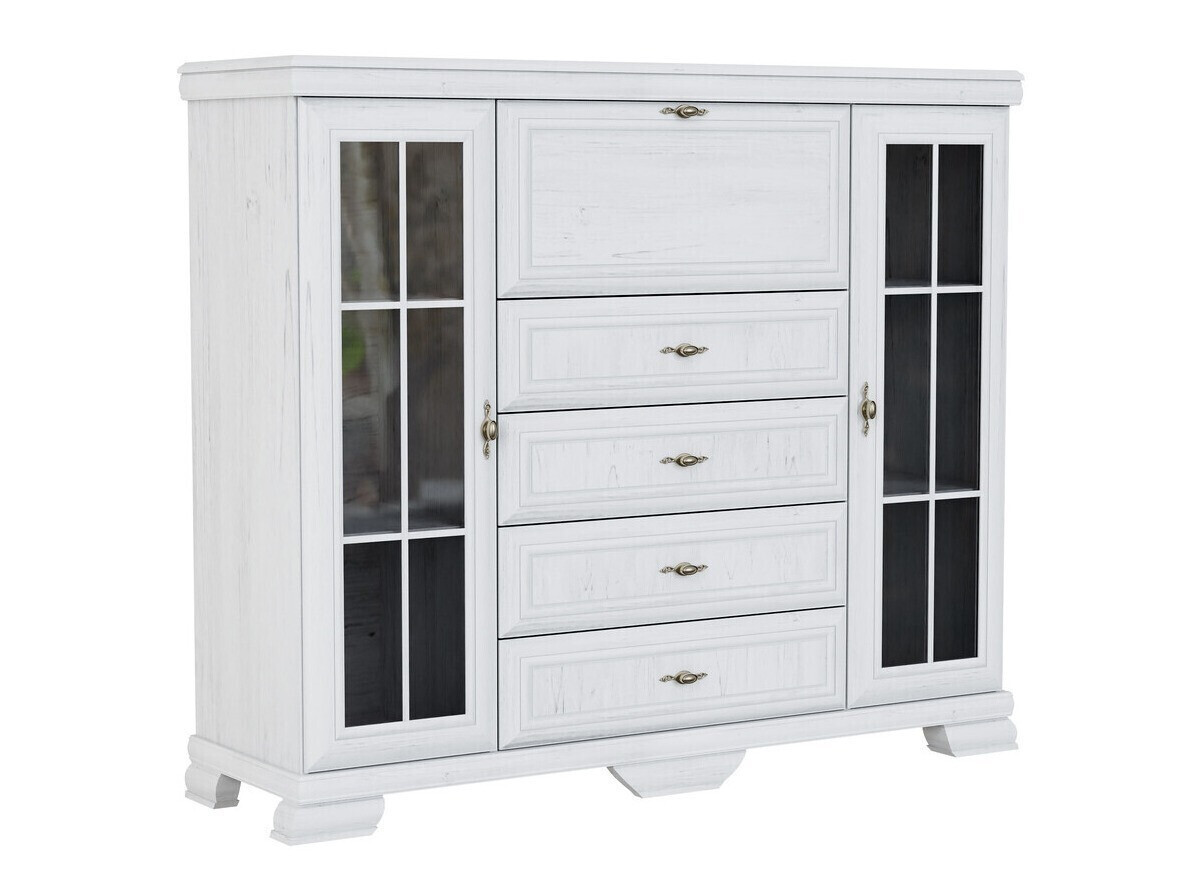 Ensemble de bureau à domicile Salmeru 122 (Pin Anderson)
