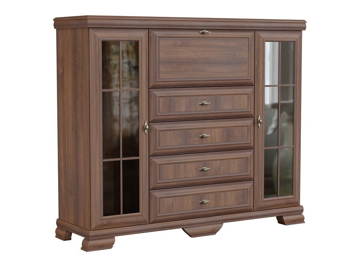 Ensemble de bureau à domicile Salmeru 122 (Samoa King Noix)